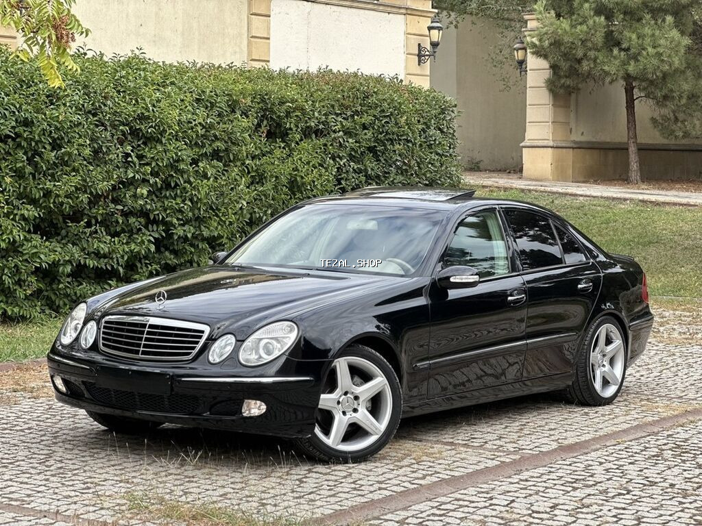 Mercedes-Benz E-Class (W211) sedan Əsas xüsusiyyətlər: - Kuzov: qara - şəkil 3