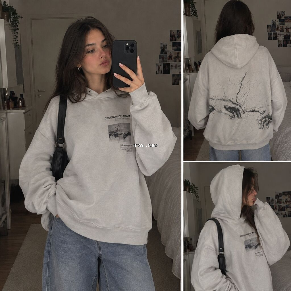Svitşot, PULL&BEAR, M, rəng - Bej
