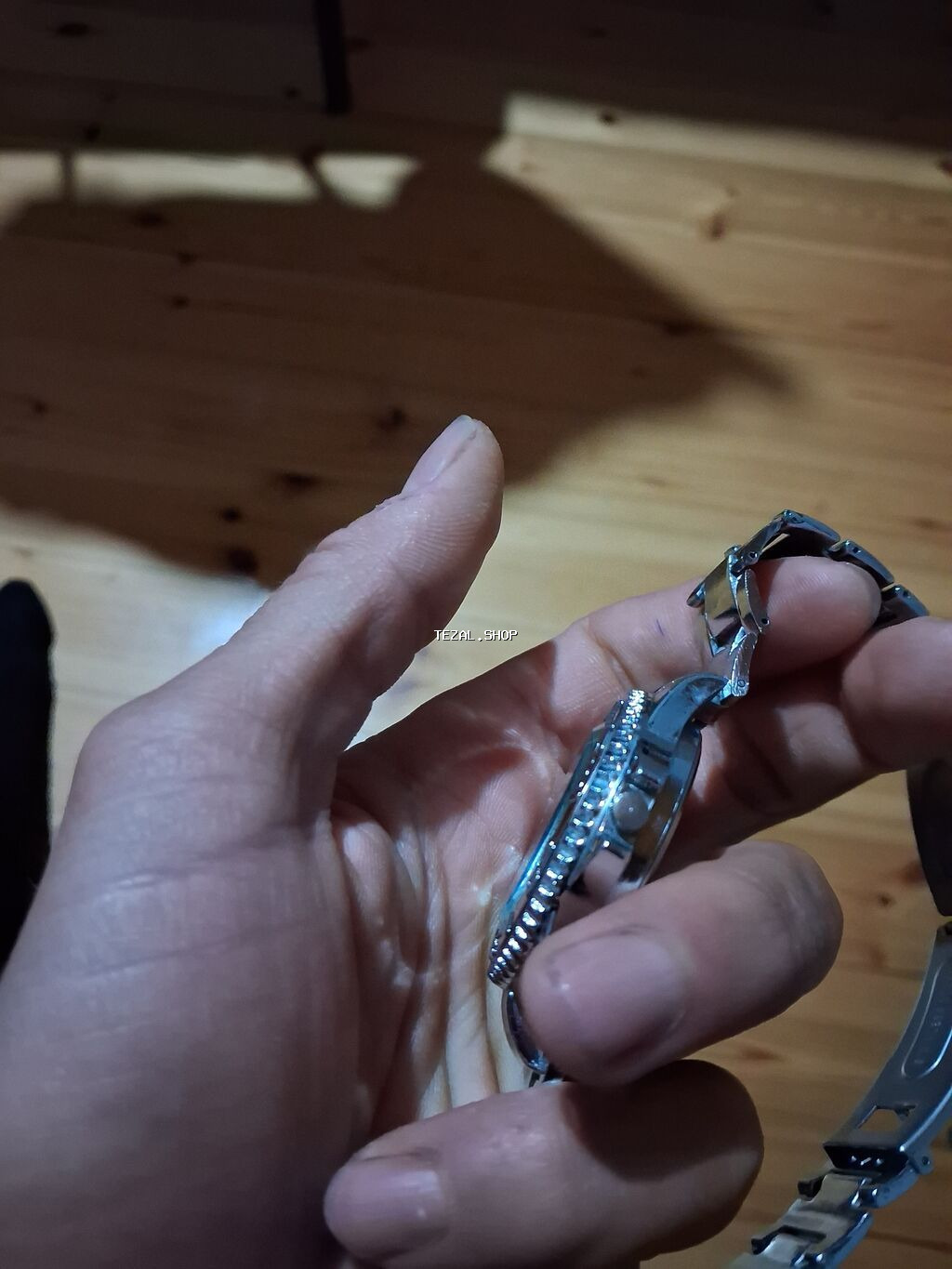 İşlənmiş, Qol saatı, Rolex, rəng - Gümüşü - şəkil 5