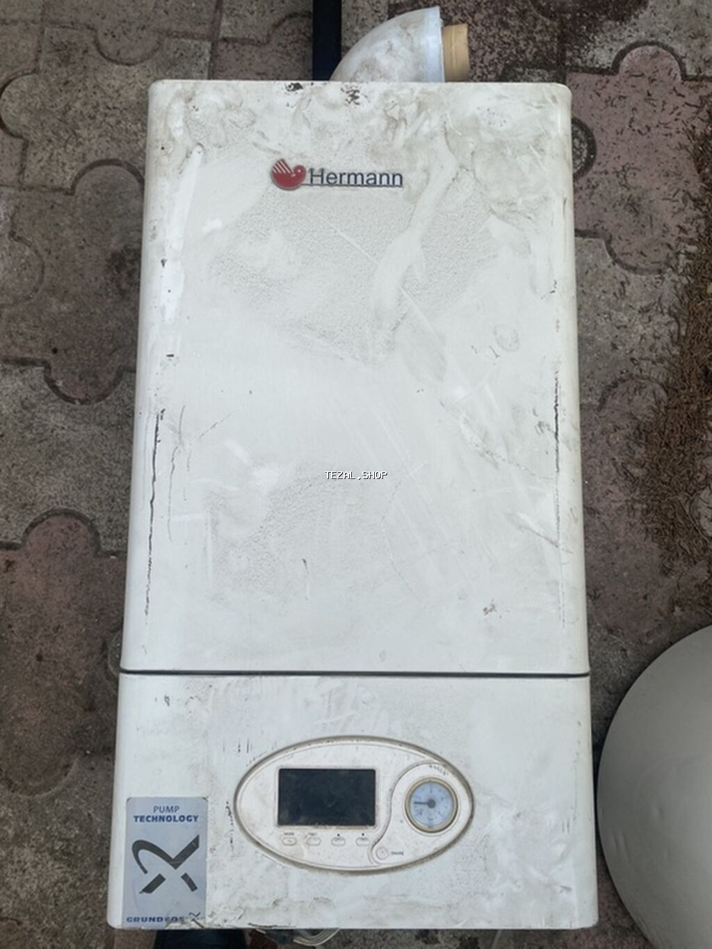 İşlənmiş Kombi Herman 24 kVt, Ünvandan götürmə