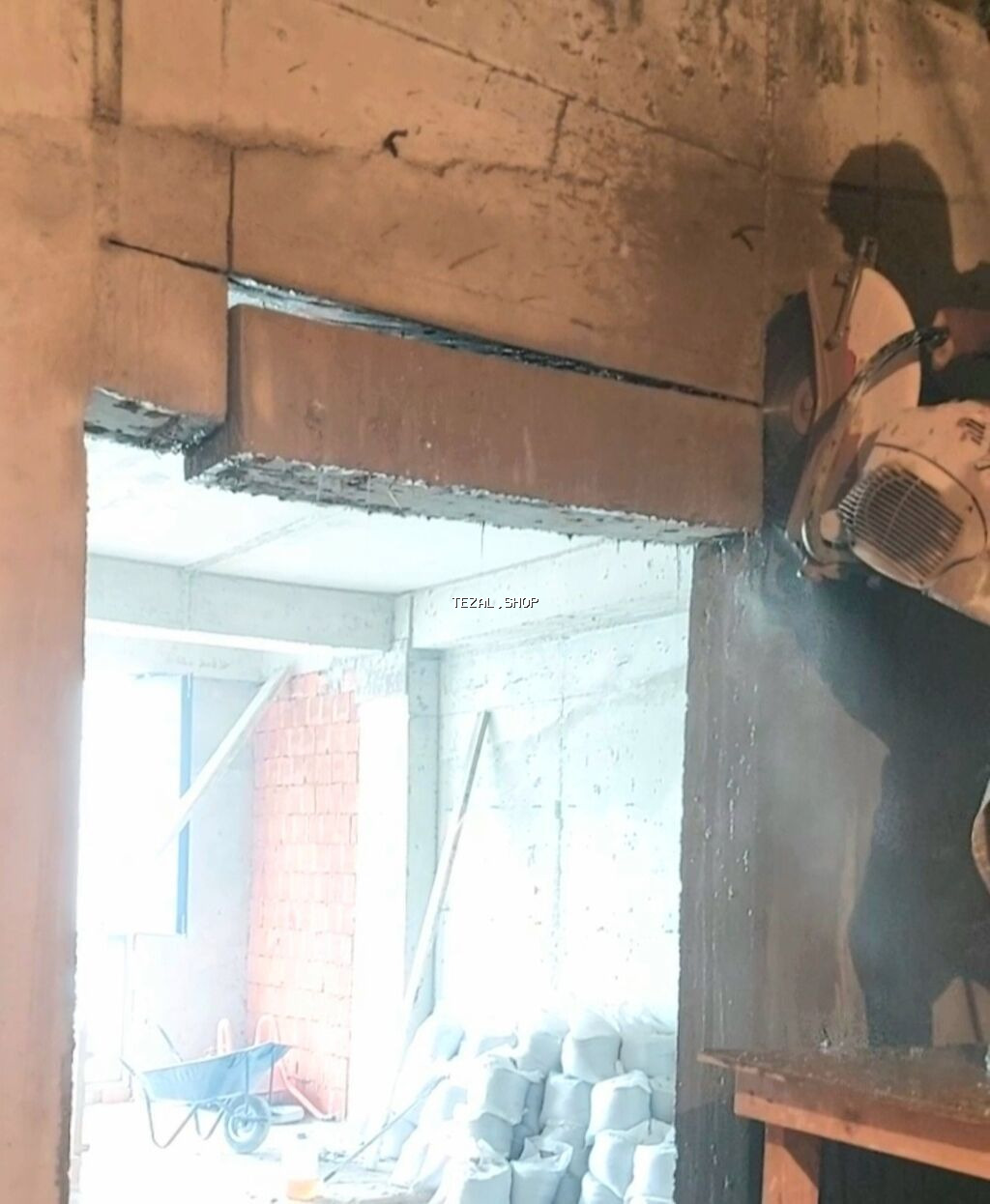 Beton kəsən beton deşən səliqəli düz və dairevi kəsim işləri beton - şəkil 5