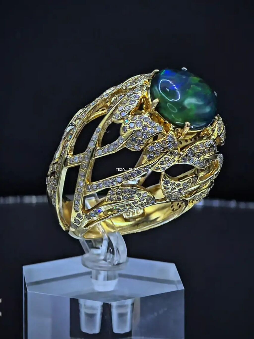 Üzük, Sarı qızıl, 750 Əyar, 2.01-2.50 Karat Bakı — TezAl.shop
