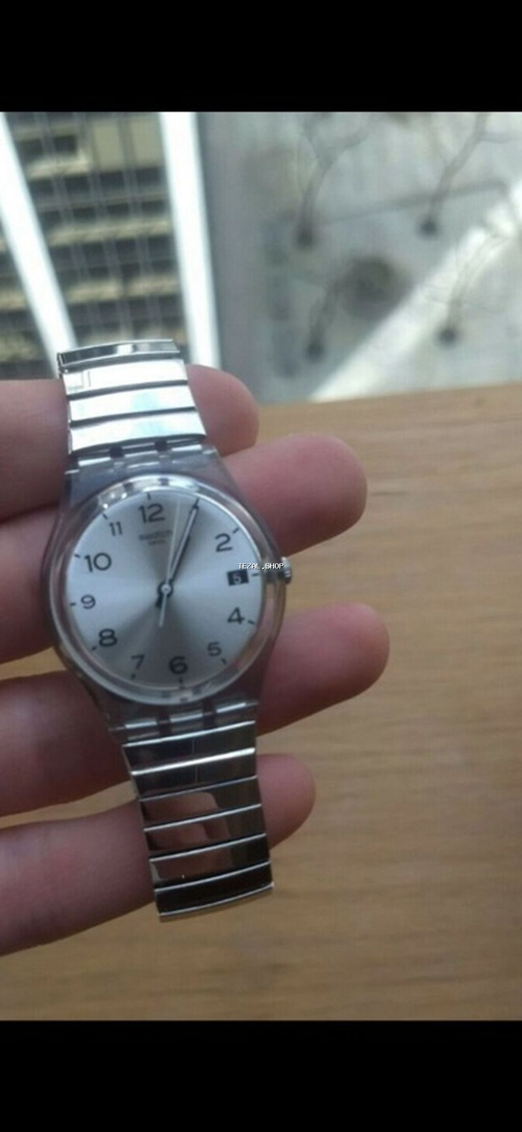 Swatch Originals kişi/qadın qol saatı - Korpus: şəffaf polikarbonat - - şəkil 2