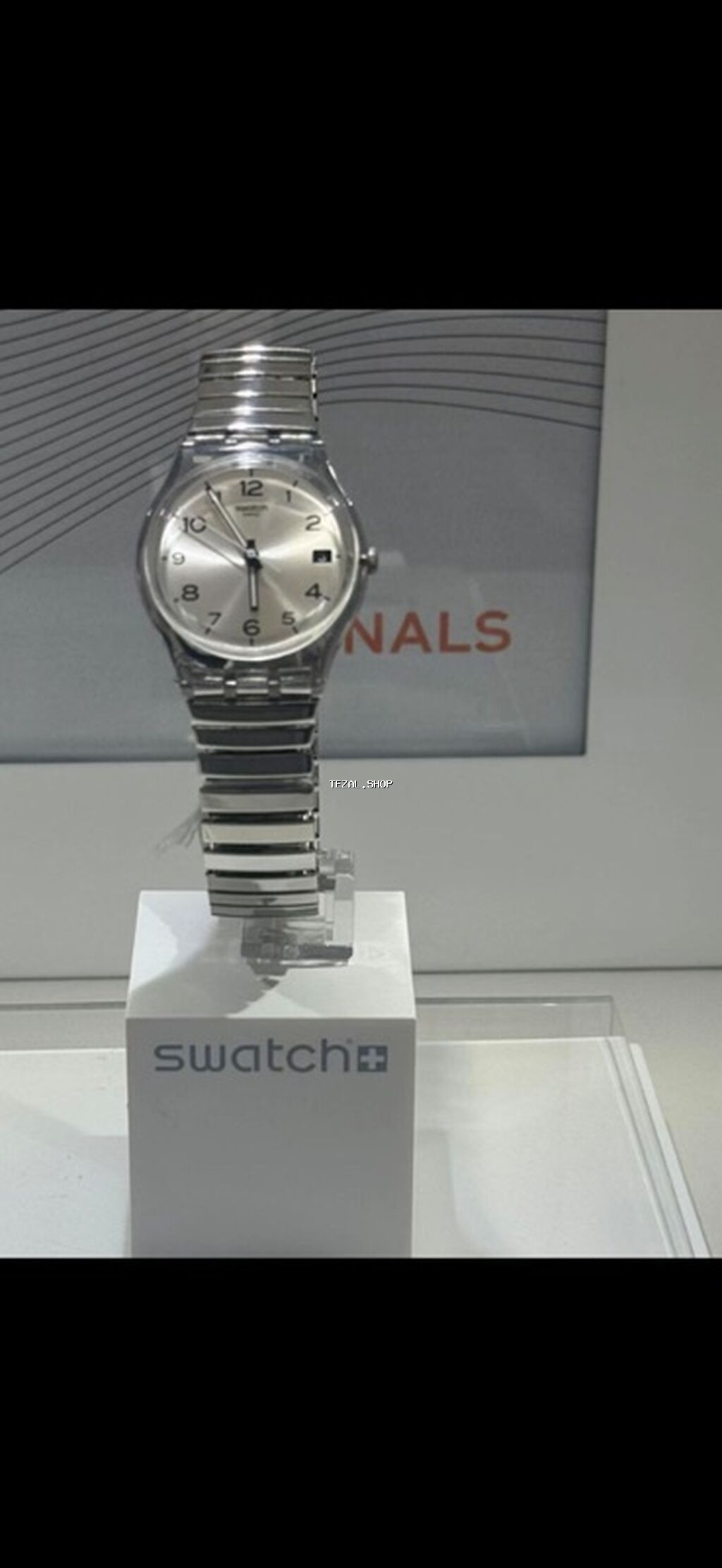 Swatch Originals kişi/qadın qol saatı - Korpus: şəffaf polikarbonat - - şəkil 3