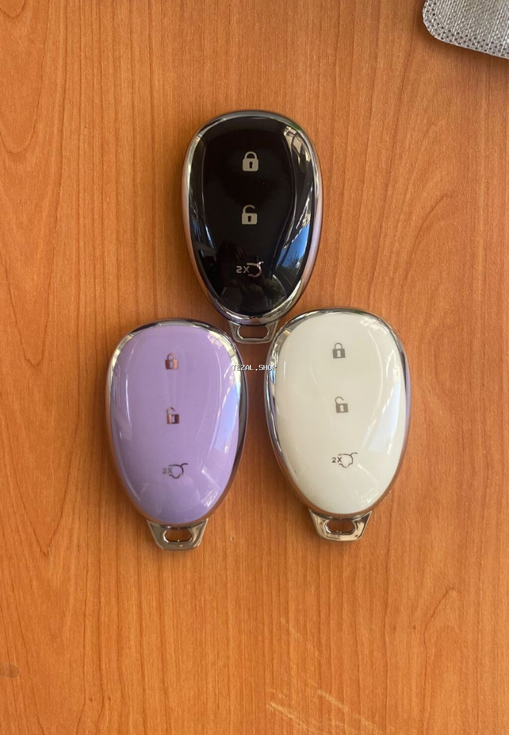 Changan Q07 və A07 üçün açar qabı. Keys, keyfiyyətli silikon - şəkil 2