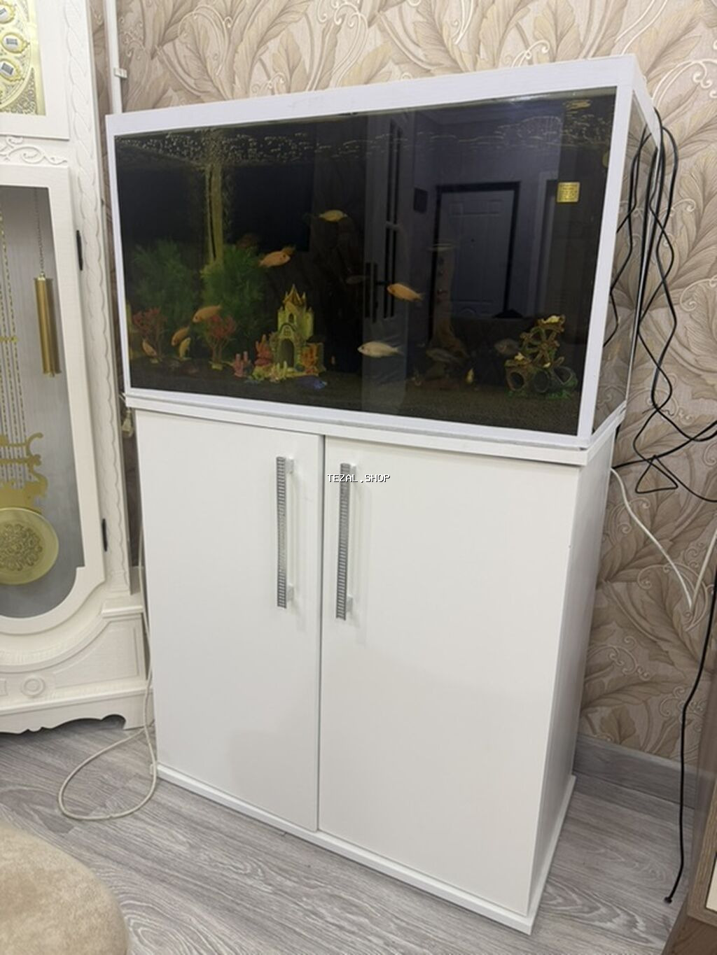 Akvarium-şkaf, Boş, 150 l, Ünvandan götürmə