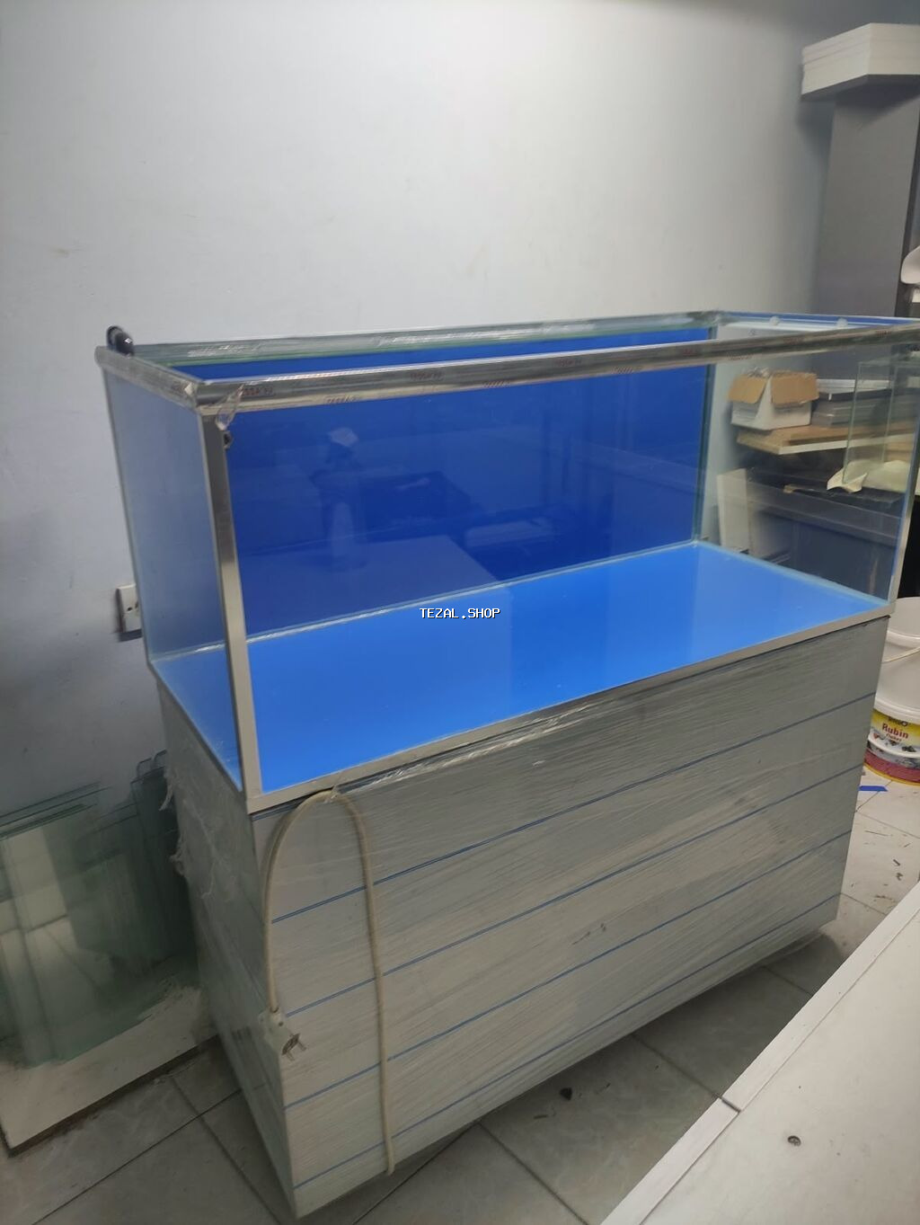 Canlı yeməli balıqlar üçün peşəkar akvarium sistemləri Restoran - şəkil 3