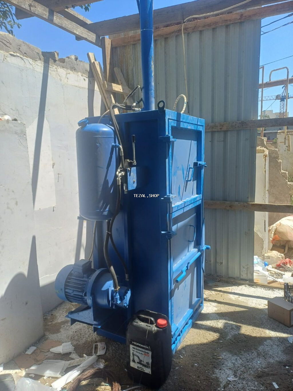 Pres aparatı karton,plasmas sıxan təzədir.Hidravlik press avadanlığı - şəkil 2