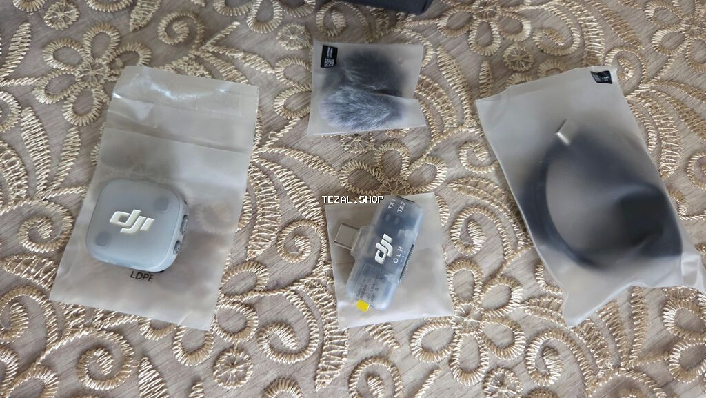 Dji Mikrofon Dji mic Mini 2 Ötürücüsü yanında. (Android, İphone ve - şəkil 3