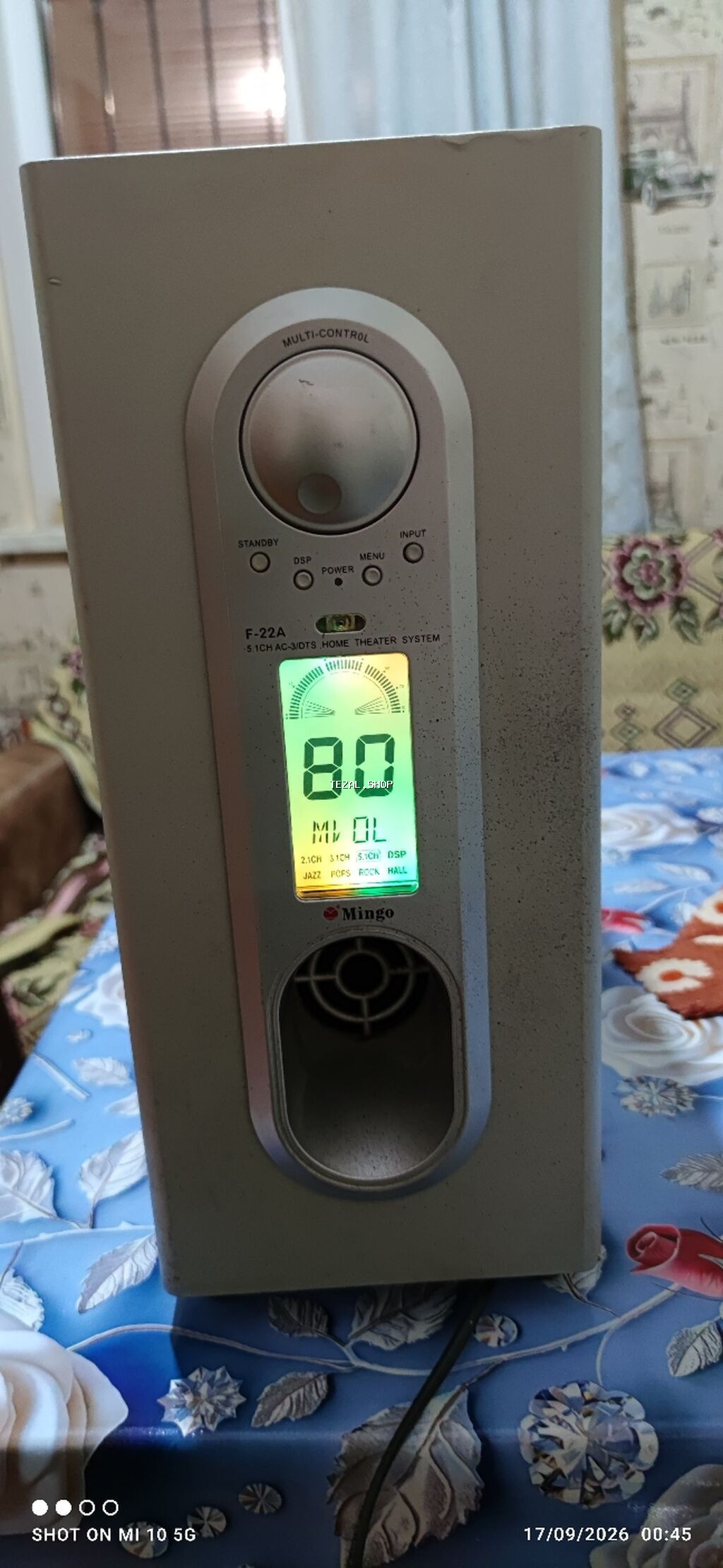 Mingo F-22A 5.1 ev kinoteatrı subvuferi və gücləndirici bloku -