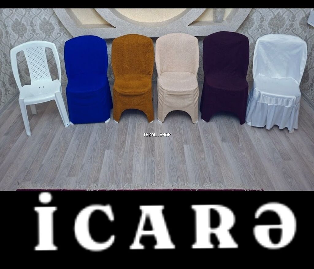 Stol stul icaresi. Kirayə oturacaqlar. - Ad günləri, nişan, xına