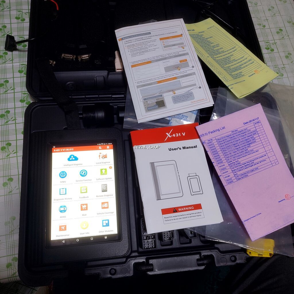 Diaqnostika. Launch x431v . Tam original sendleri registrasiyasi var - şəkil 4
