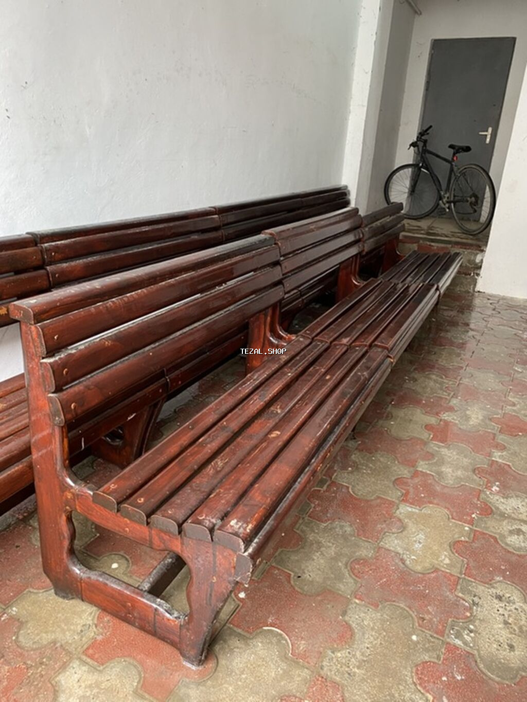 Taxta (ağac) bağ-mebel dəsti - Material: bərk ağacdan hazırlanmış - şəkil 3