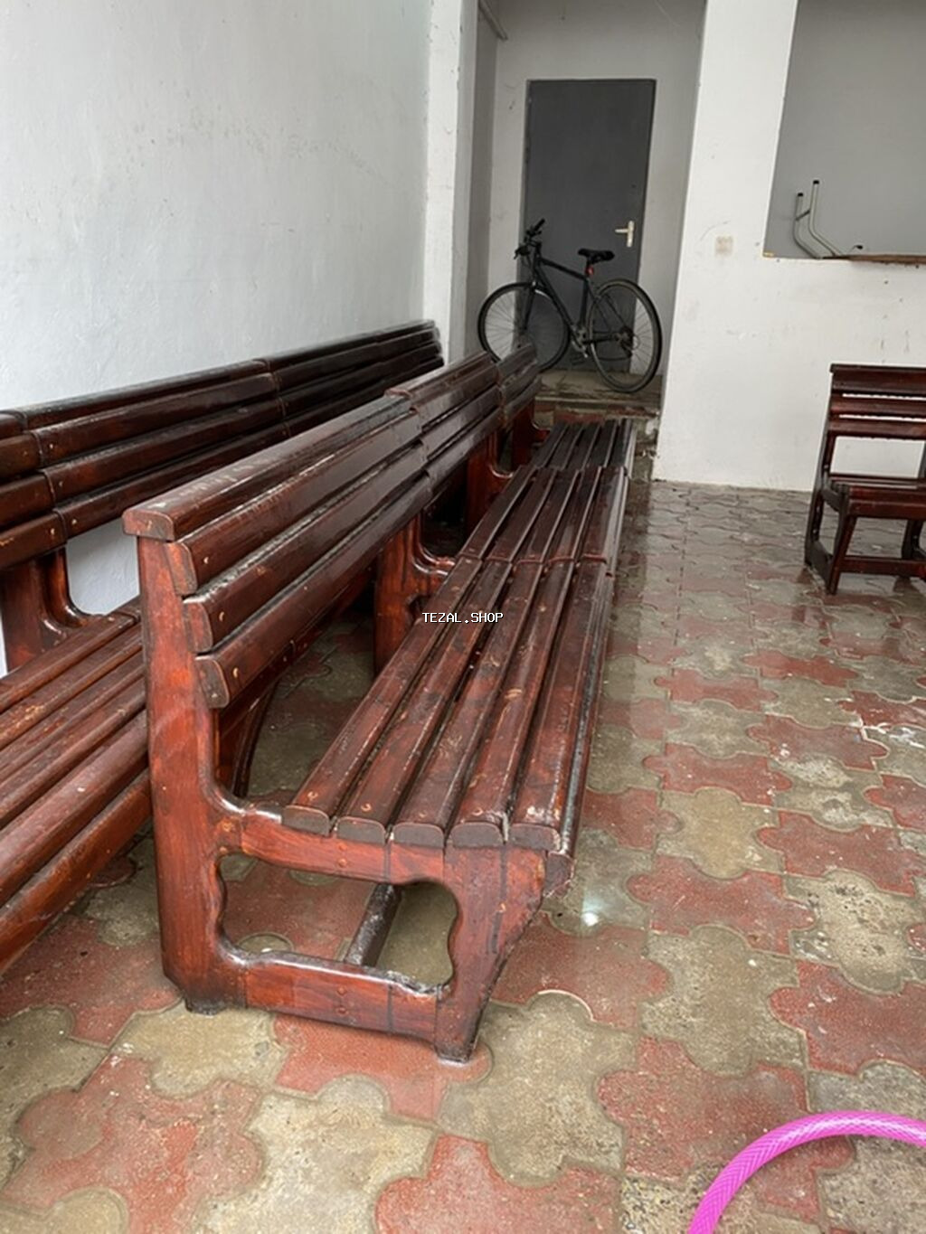 Taxta (ağac) bağ-mebel dəsti - Material: bərk ağacdan hazırlanmış - şəkil 5