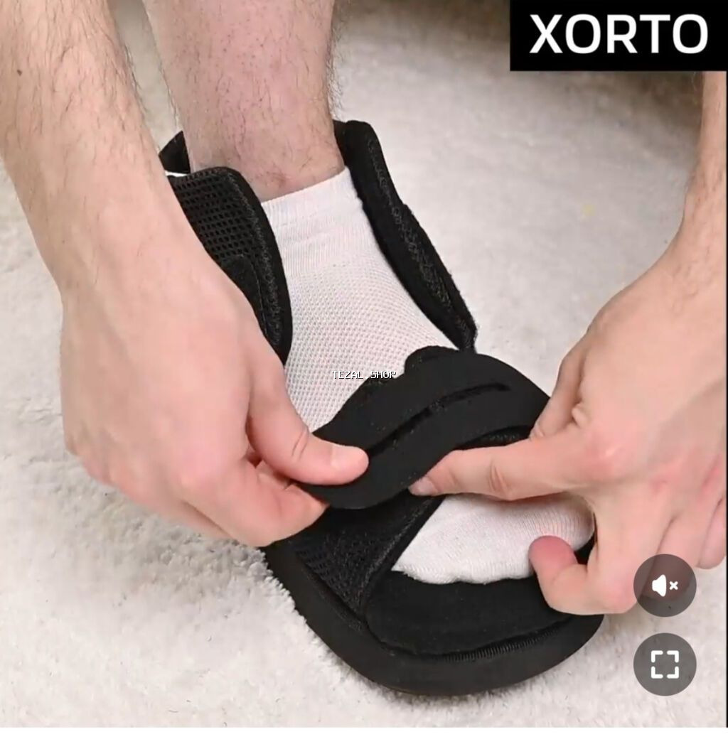 Qips üçün ortopedik ayaqqabı (fiksatorlu), XORTO - Qipsdə olan - şəkil 2