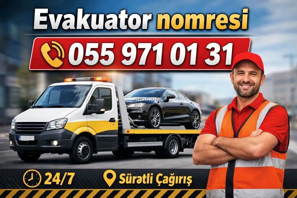 Ucuz Evakuator 24 Saat Bakı | 055 971 01 31 Gecə-gündüz evakuator - şəkil 2