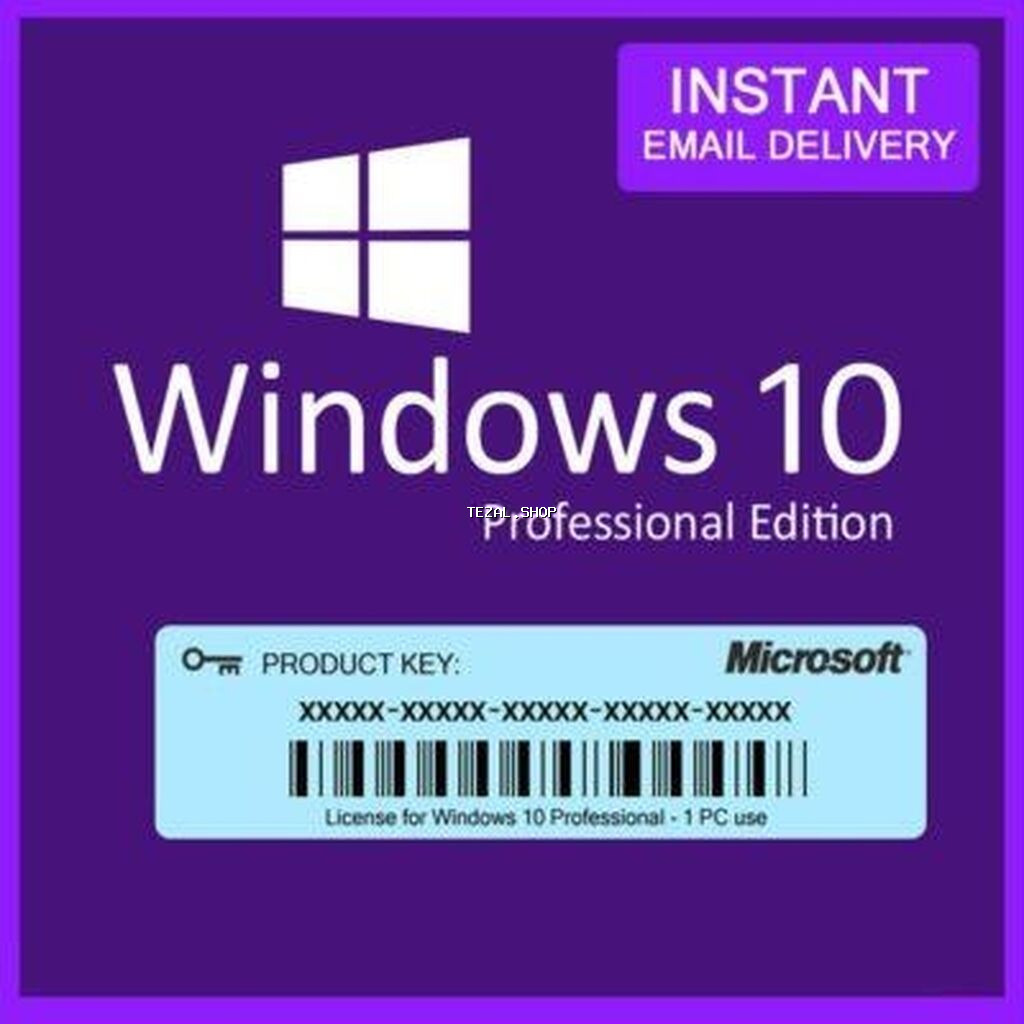 Microsoft Windows 10/11 Professional – rəqəmsal lisenziya açarı - şəkil 2