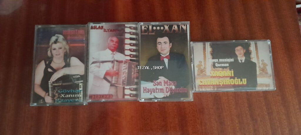 Kolleksionerlər üçün audio kasetlər satılır. Biri 5 manat. Yalnız - şəkil 3