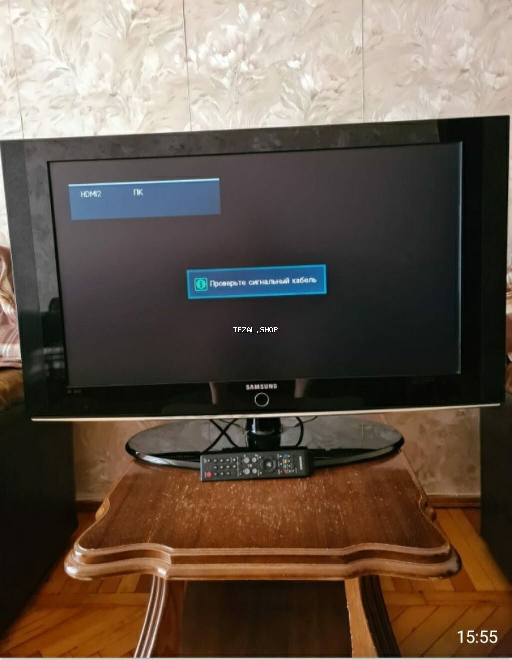 SMART DEYİL. SAMSUNG 82 sm ekranideal vəziyyətdə Samsung, xaricdə