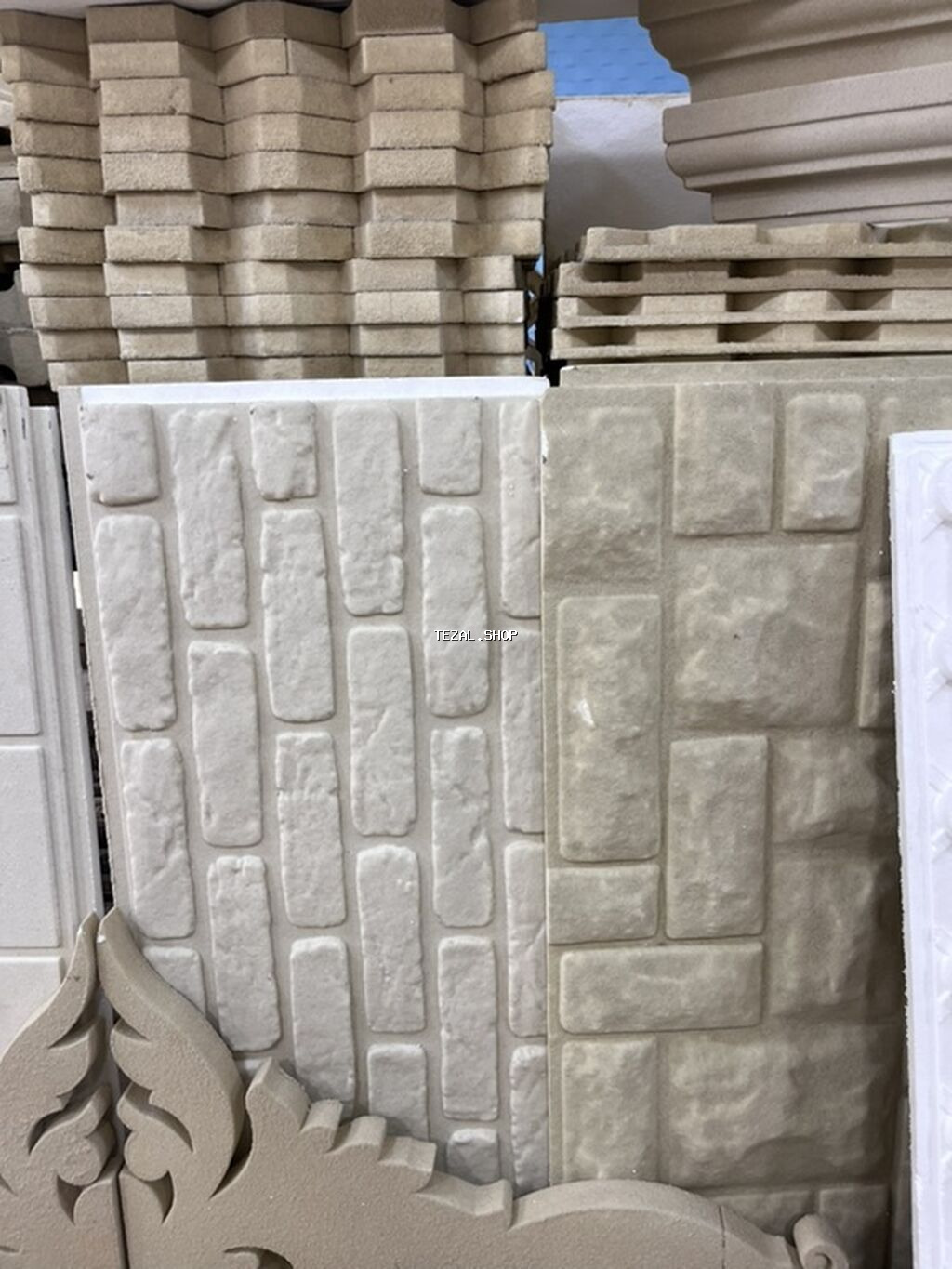 Dekorativ fasad və interyer üçün hazır beton/daş panellər və - şəkil 2