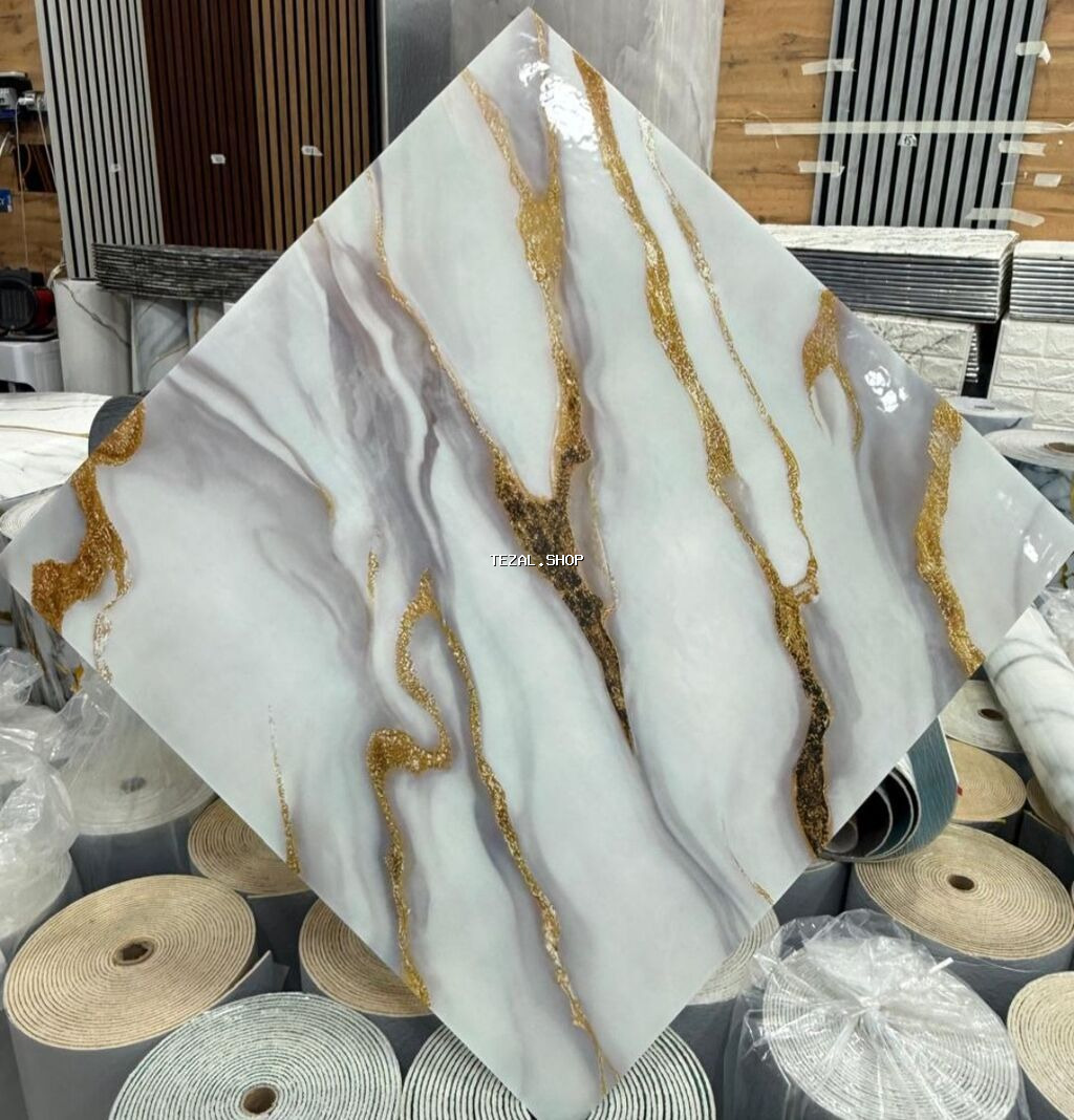 Mermer Panel 🔹 PVC MƏRMƏR PANEL 🔹 Mərmər effekti verən keyfiyyətli PVC - şəkil 2