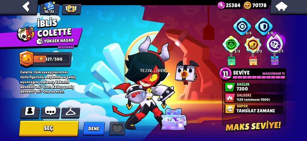 Brawl Stars oyun hesabı – yüksək səviyyəli və zəngin kontentli - Kupa - şəkil 5