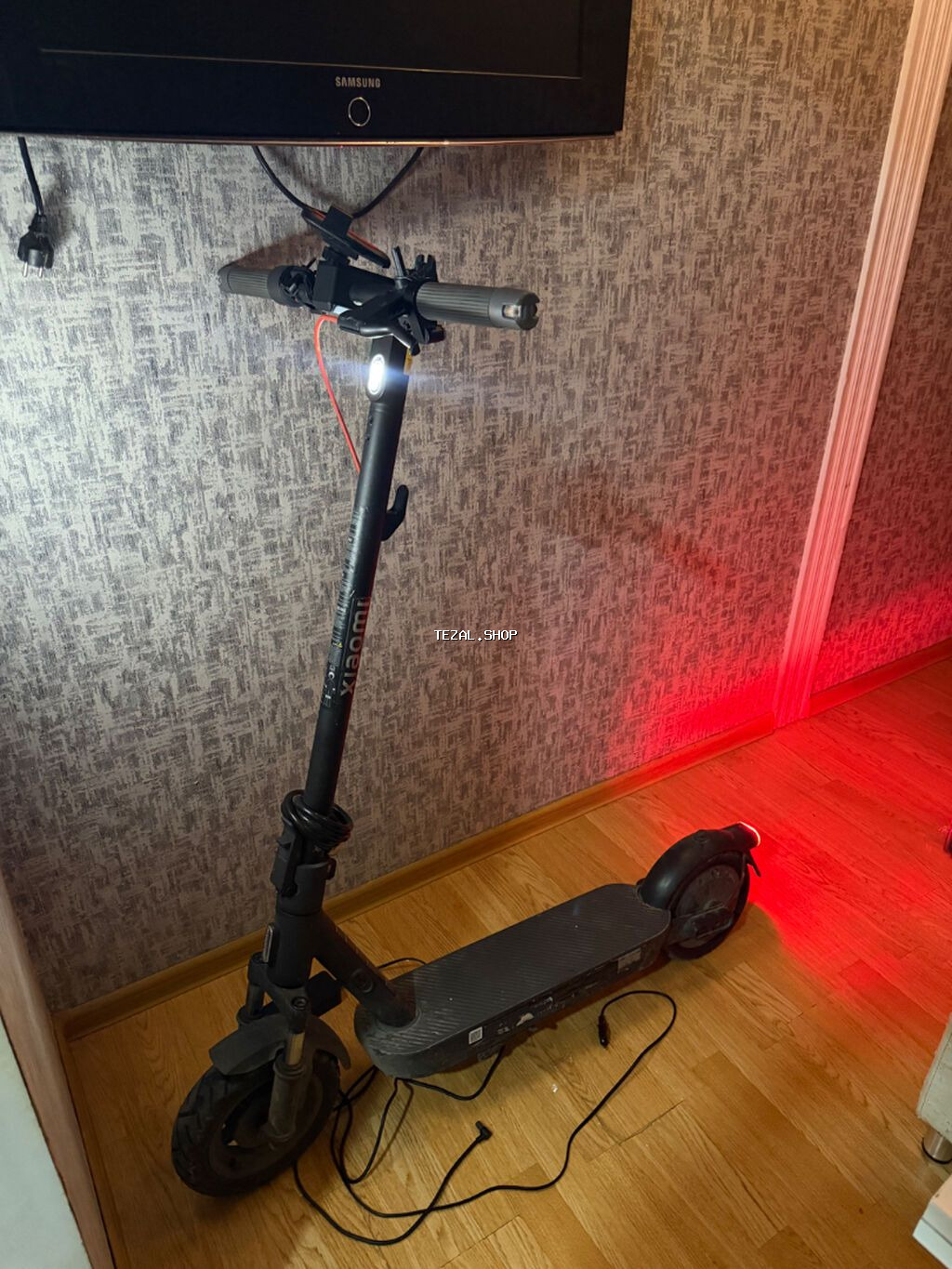 🛴 Xiaomi Electric Scooter 5 — İCARƏYƏ VERİLİR Kuryer işi üçün tam - şəkil 2
