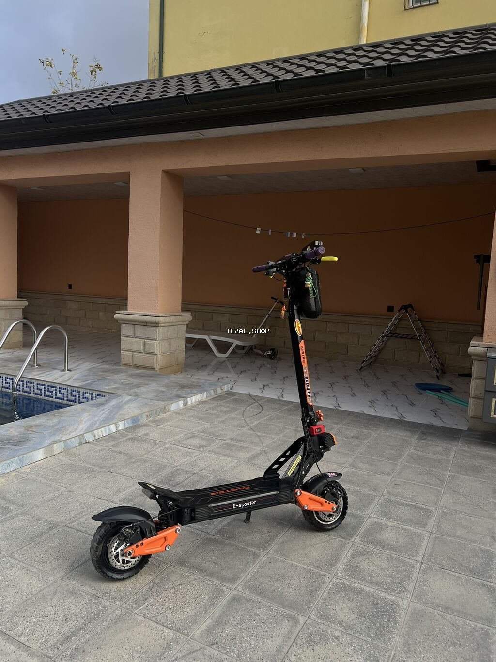 Yeni Elektrik samokat 10", > 1000 Vt, > 45 km/s - şəkil 3