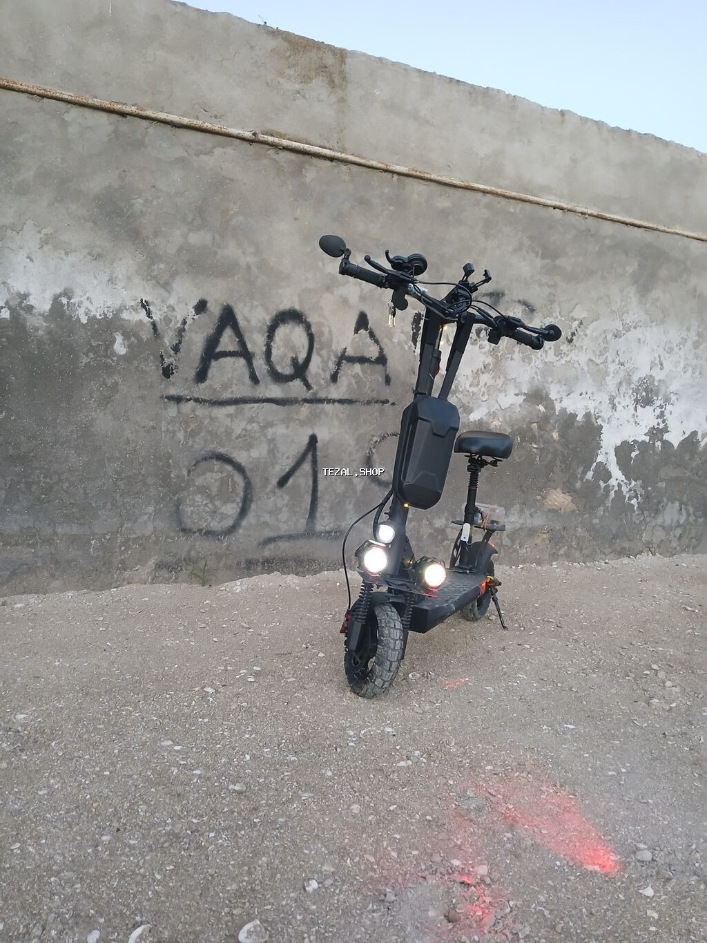 Elektrik skuter arxa mator işıqlarsiqnal,pavoritnik və s - şəkil 3