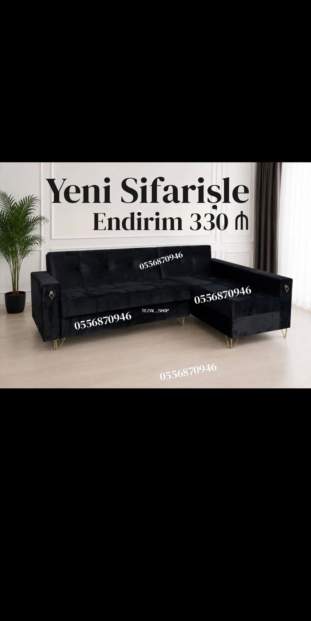 Künc divan, Yeni, Açılan, Bazalı, Parça, Şəhərdaxili pulsuz çatdırılma - şəkil 5