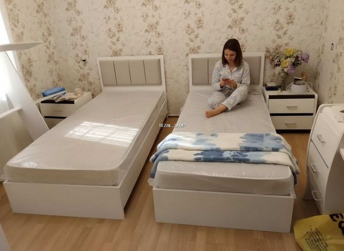 Yeni, Təknəfərlik çarpayı, Bazasız, Matras ilə, Siyirməsiz, Rusiya Bakı — TezAl.shop