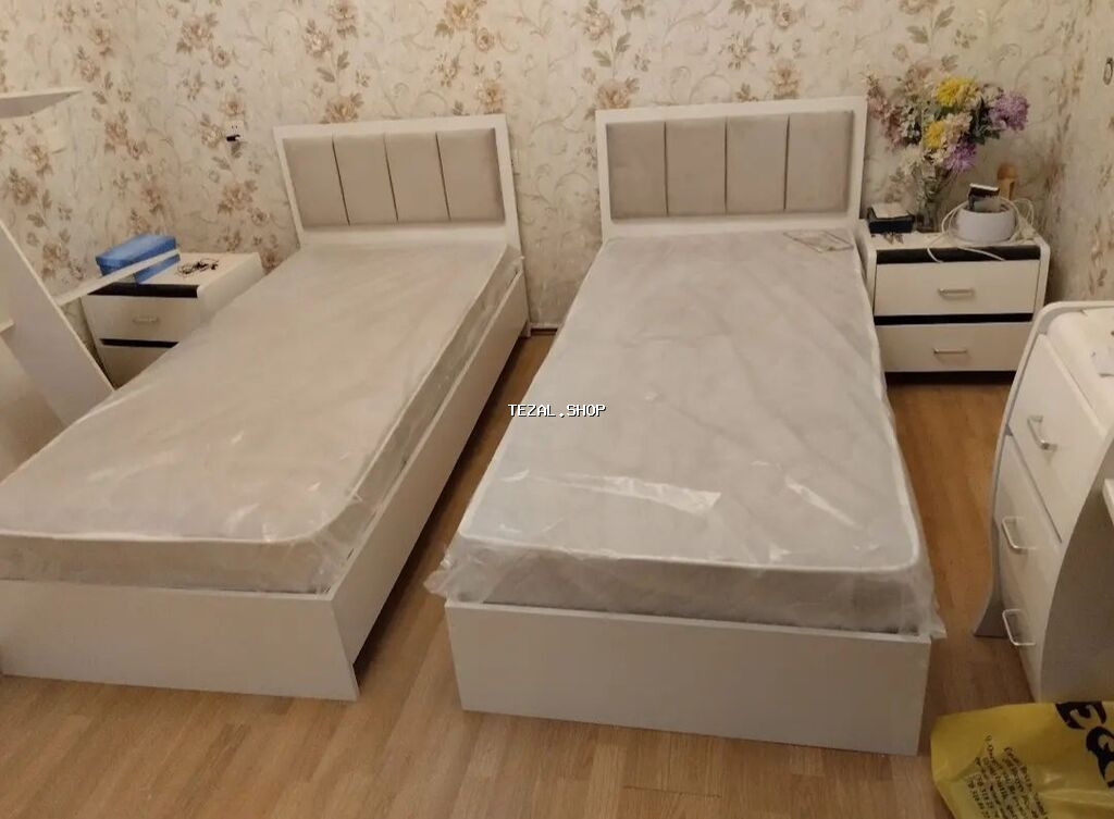 Yeni, Təknəfərlik çarpayı, Bazasız, Matras ilə, Siyirməsiz, Rusiya - şəkil 2