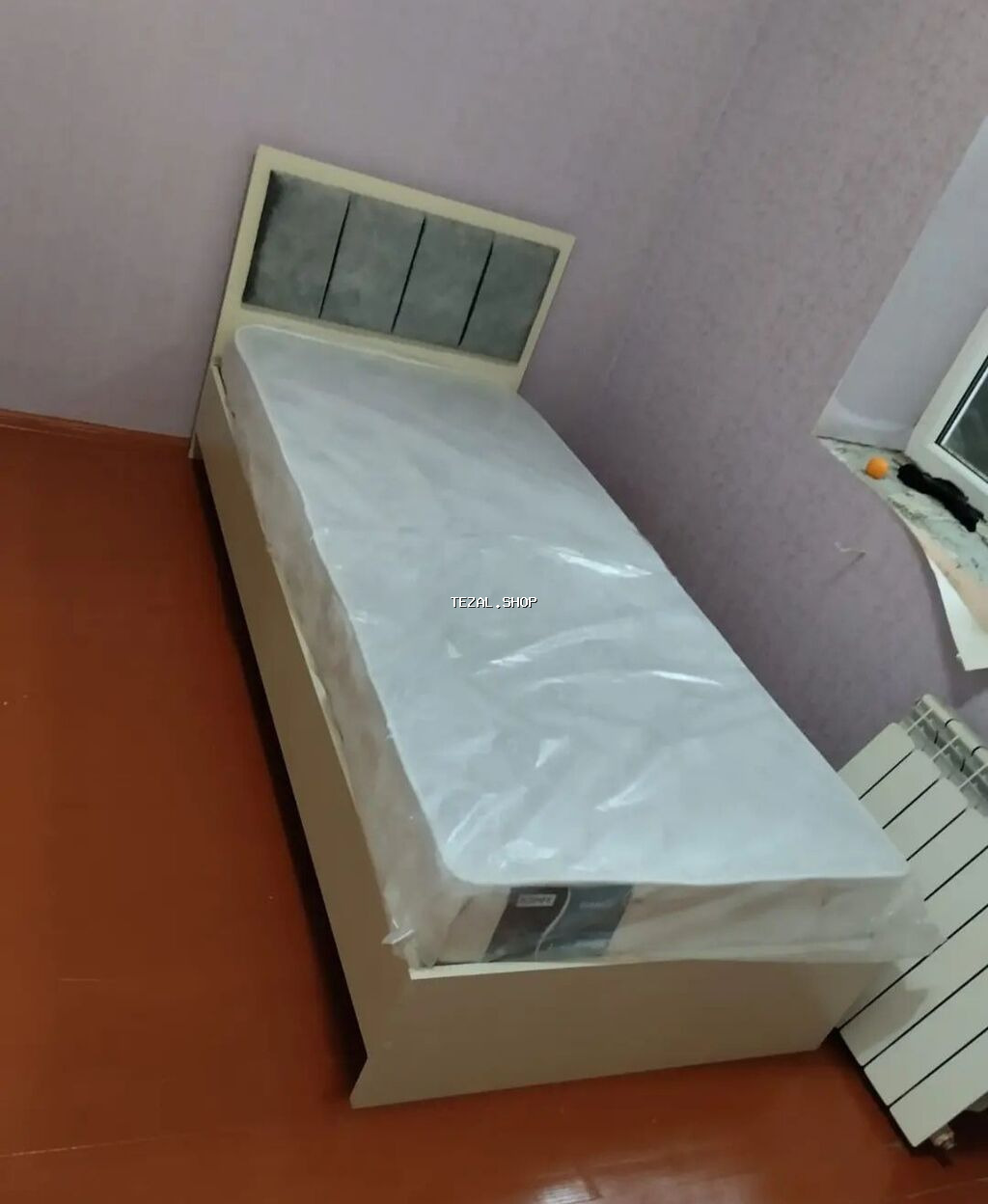 Yeni, Təknəfərlik çarpayı, Bazasız, Matras ilə, Siyirməsiz, Rusiya - şəkil 4
