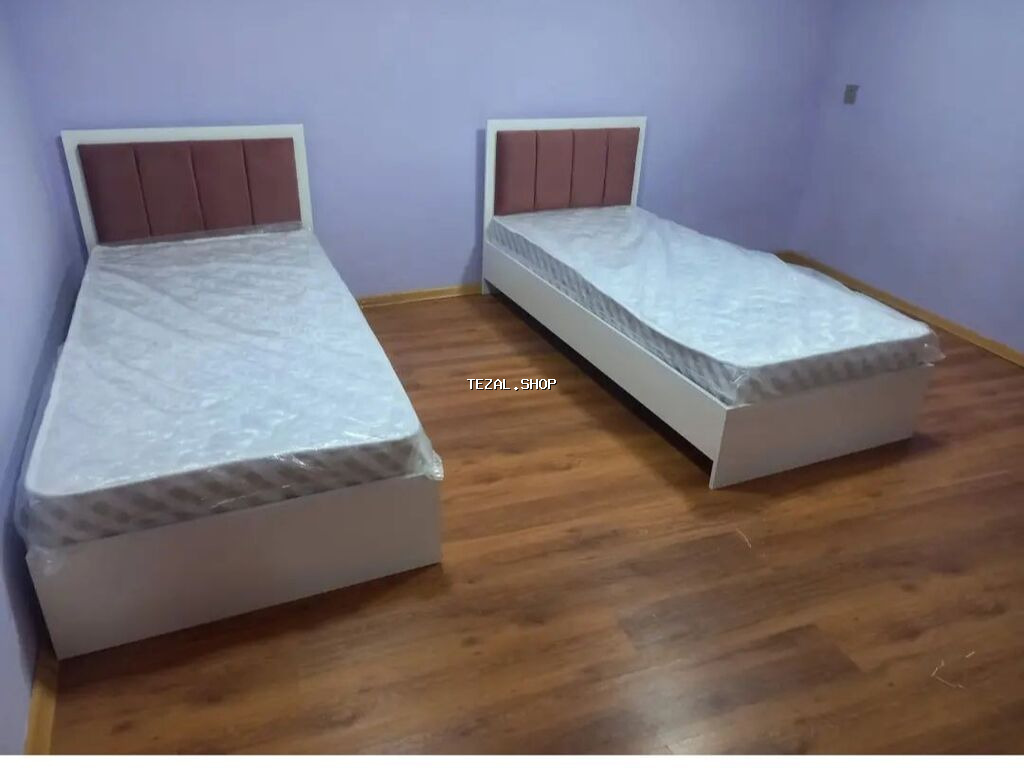 Yeni, Təknəfərlik çarpayı, Bazasız, Matras ilə, Siyirməsiz, Rusiya - şəkil 5