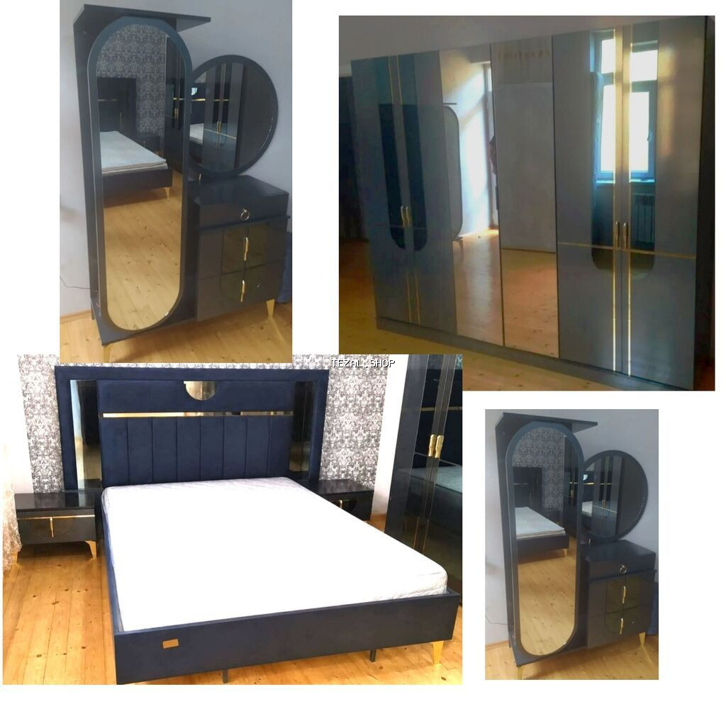 İkinəfərlik çarpayı, Dolab, Termo, 2 tumba, Türkiyə, İşlənmiş Bakı — TezAl.shop
