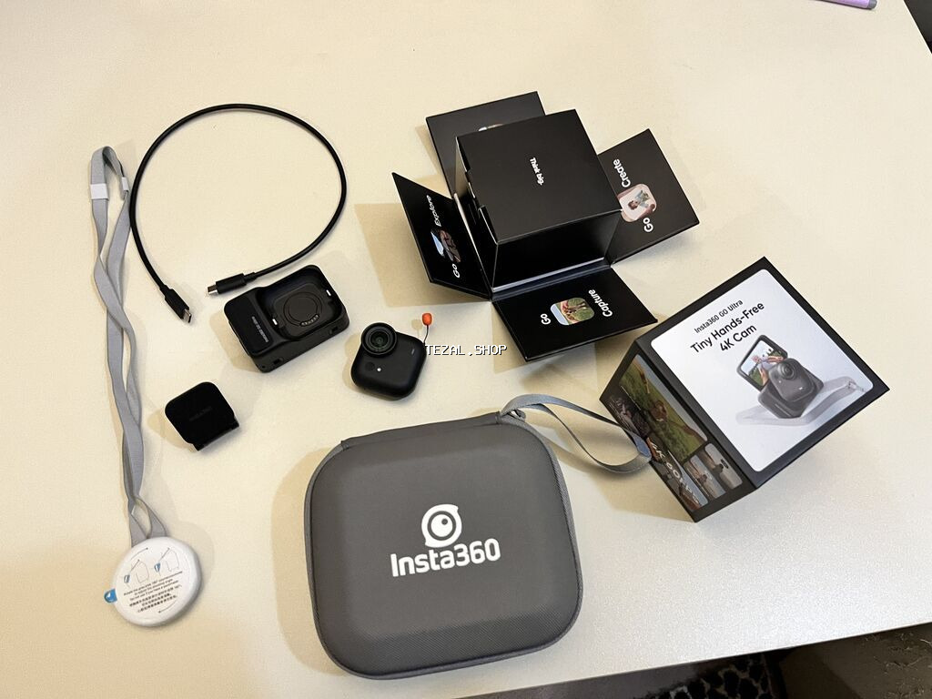 Insta360 GO Ultra– Tiny Hands‑Free 4K Cam seti Məzmun: - Insta360 GO - şəkil 3