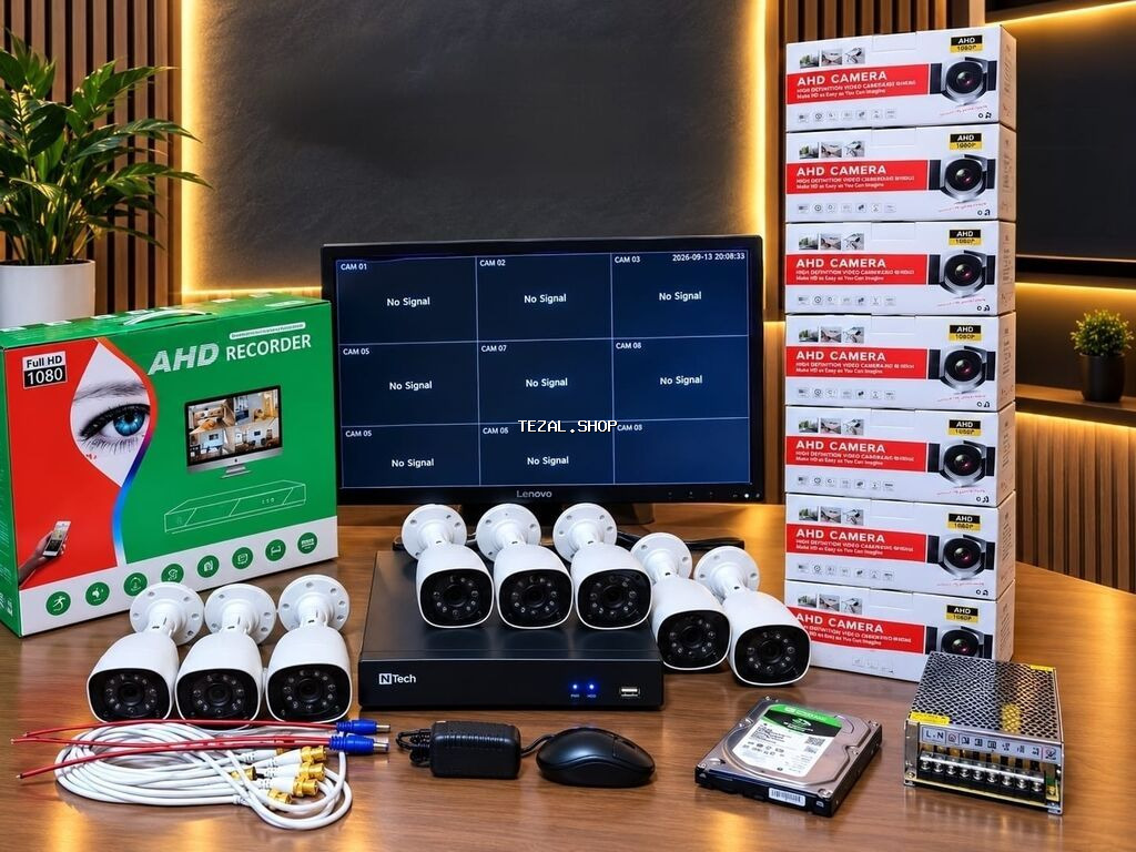 Monitor 20 Ekran 5 MP DVR 8 çıxışlıdir ( Təzədir) Telefondan izləmə