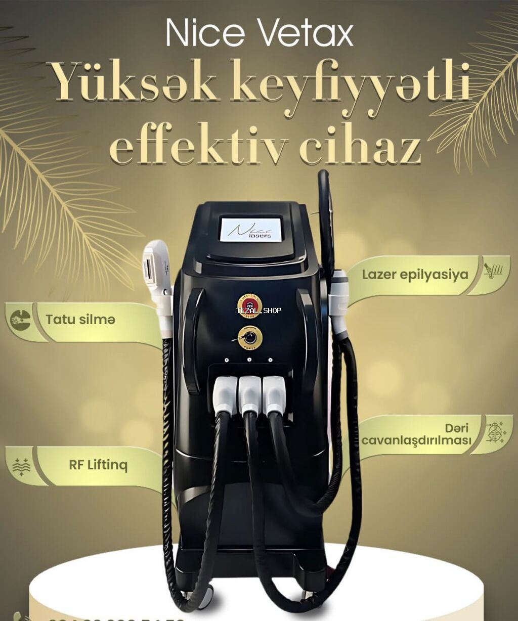 ✨ NICE LAZER CİHAZI TƏCİLİ SATILIR! ✨ Çox az istifadə olunub, əla - şəkil 4