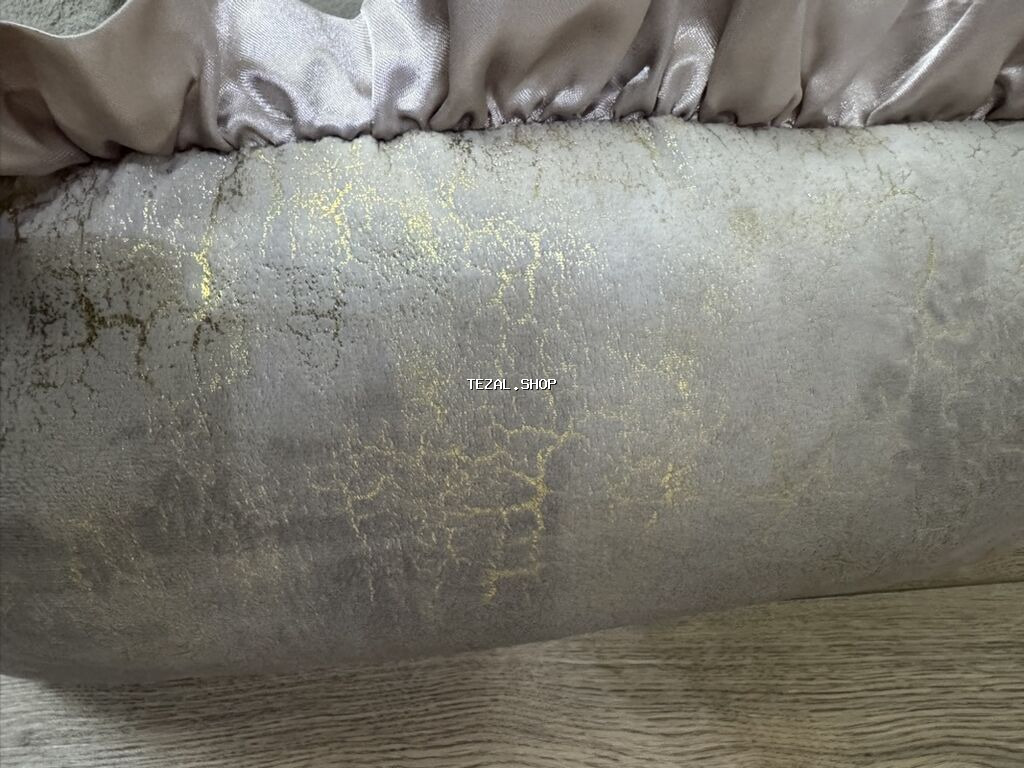 Ev heyvanları üçün yumşaq yataq – kvadrat formalı, yüksək bortlu, boz - şəkil 2