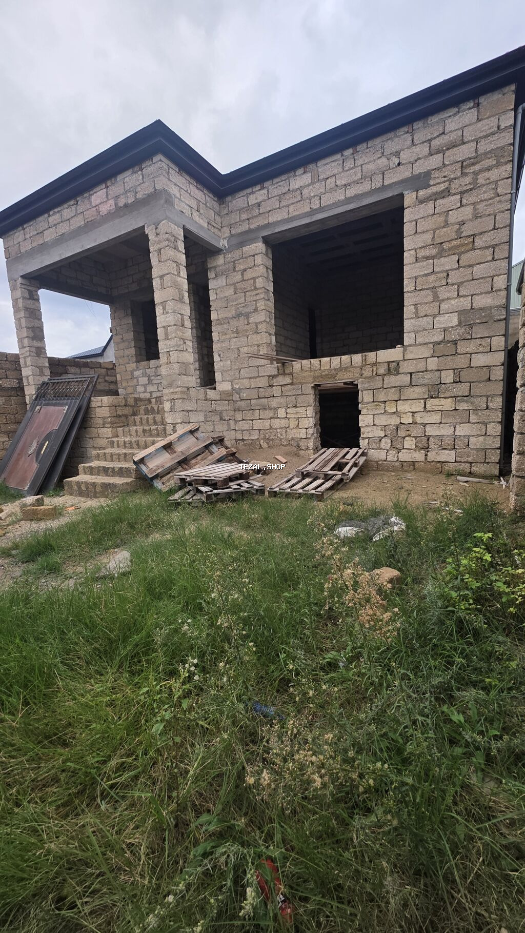 4 otaqlı, 130 kv. m, Kredit yoxdur, Təmirsiz - şəkil 3