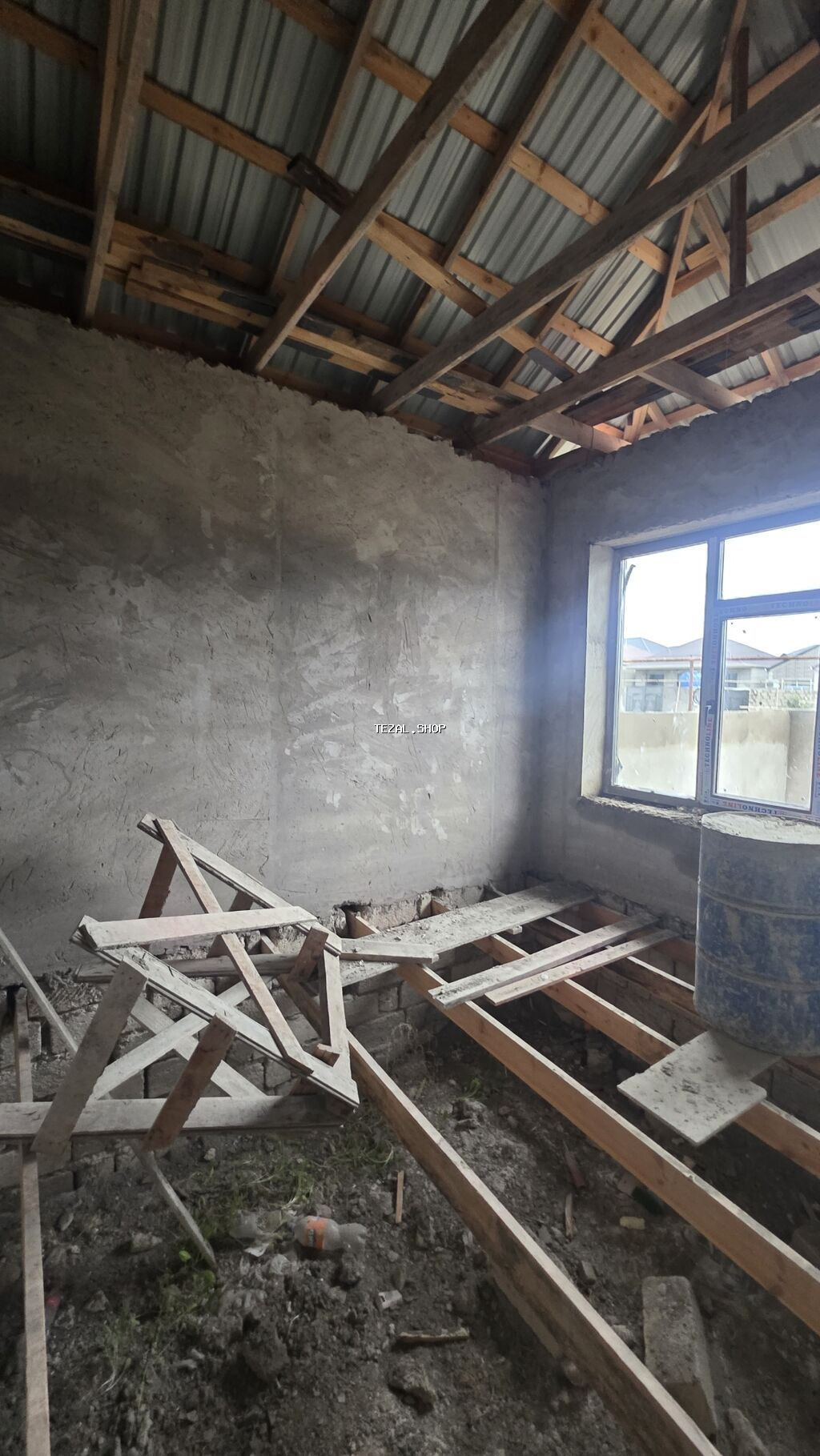 4 otaqlı, 124 kv. m, Kredit yoxdur, Təmirsiz - şəkil 5
