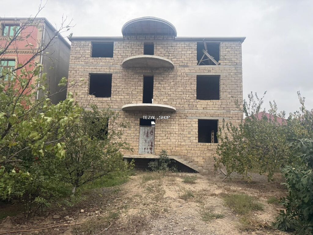 5 otaqlı, 350 kv. m, Kredit yoxdur, Təmirsiz Digah — TezAl.shop