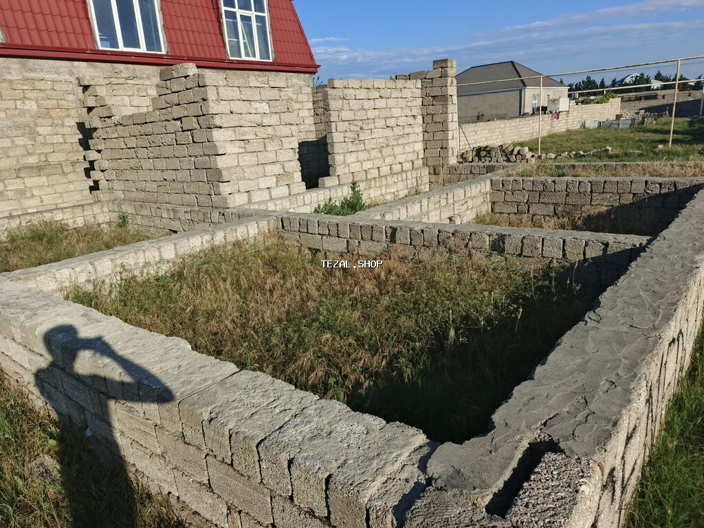 Maştağa qəs. 4 otaqlı, 250 kv. m, Kredit yoxdur, Təmirsiz - şəkil 3