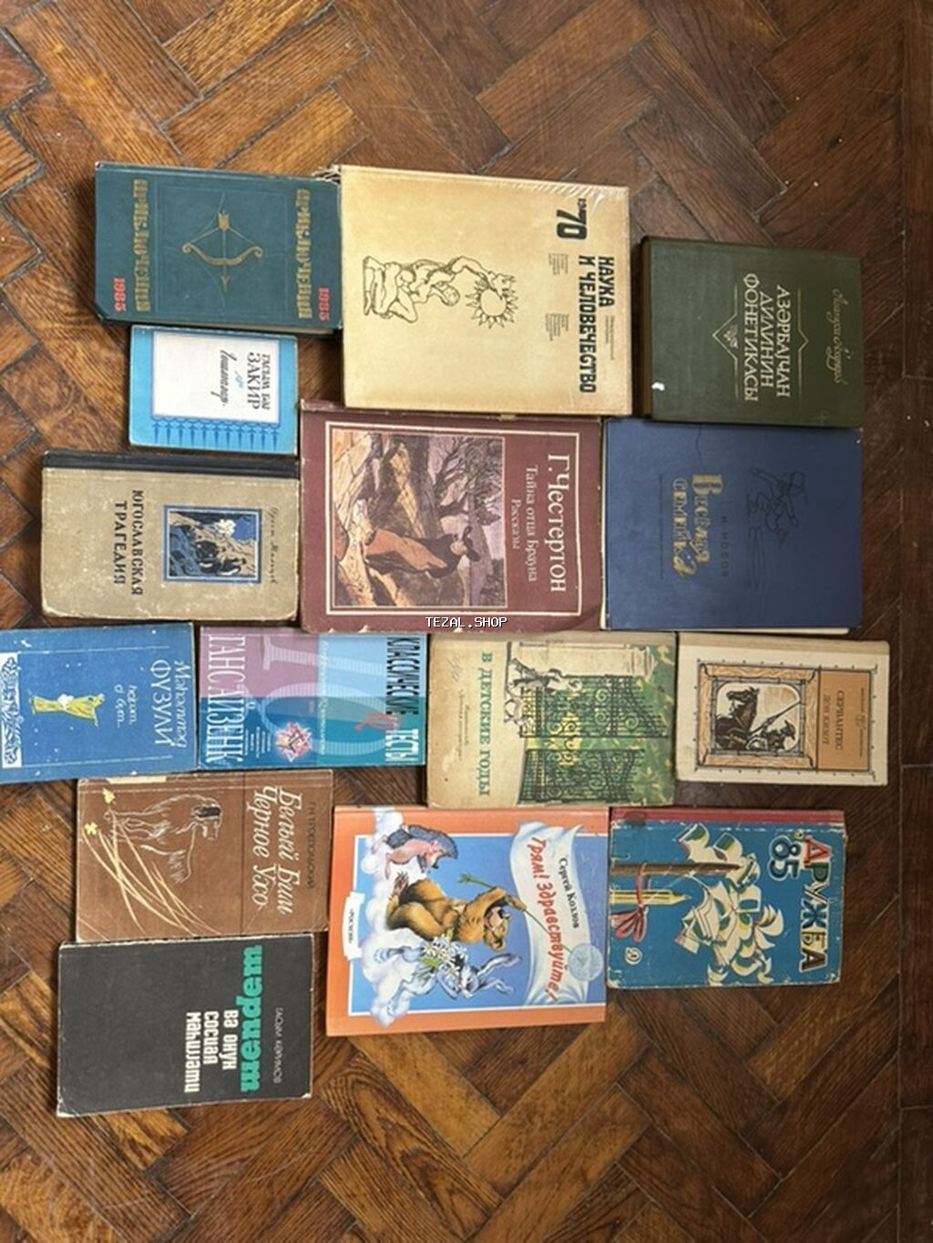 Kolleksiya: köhnə və klassik nəşrlərdən ibarət böyük kitab toplusu - şəkil 4