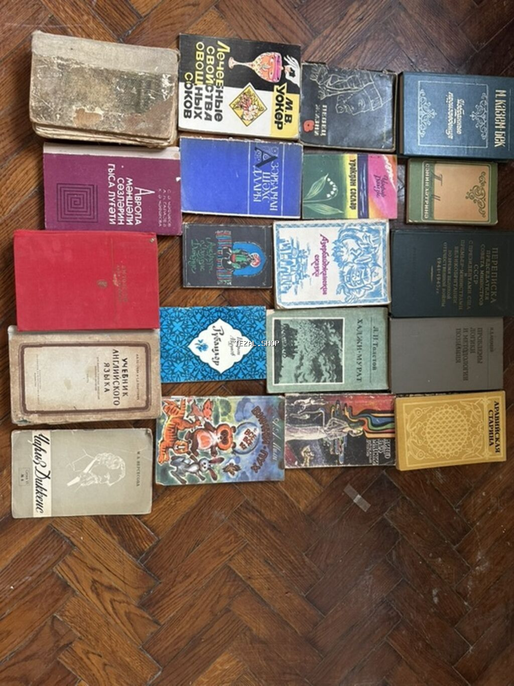 Kolleksiya: köhnə və klassik nəşrlərdən ibarət böyük kitab toplusu - şəkil 5