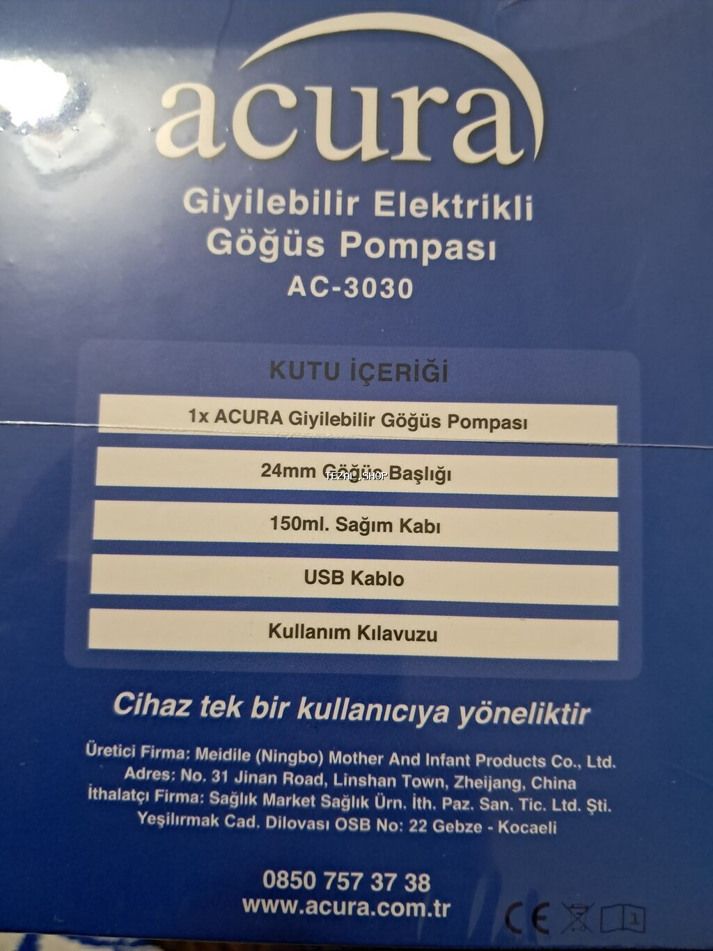 Tək bidon, Çin, Zəmanətlə - şəkil 3