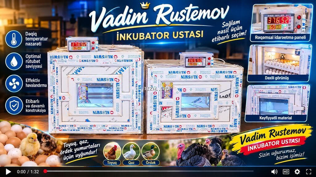 Azərbaycan, Tam avtomat, Bütün növ quşlar üçün, Zəmanət ilə