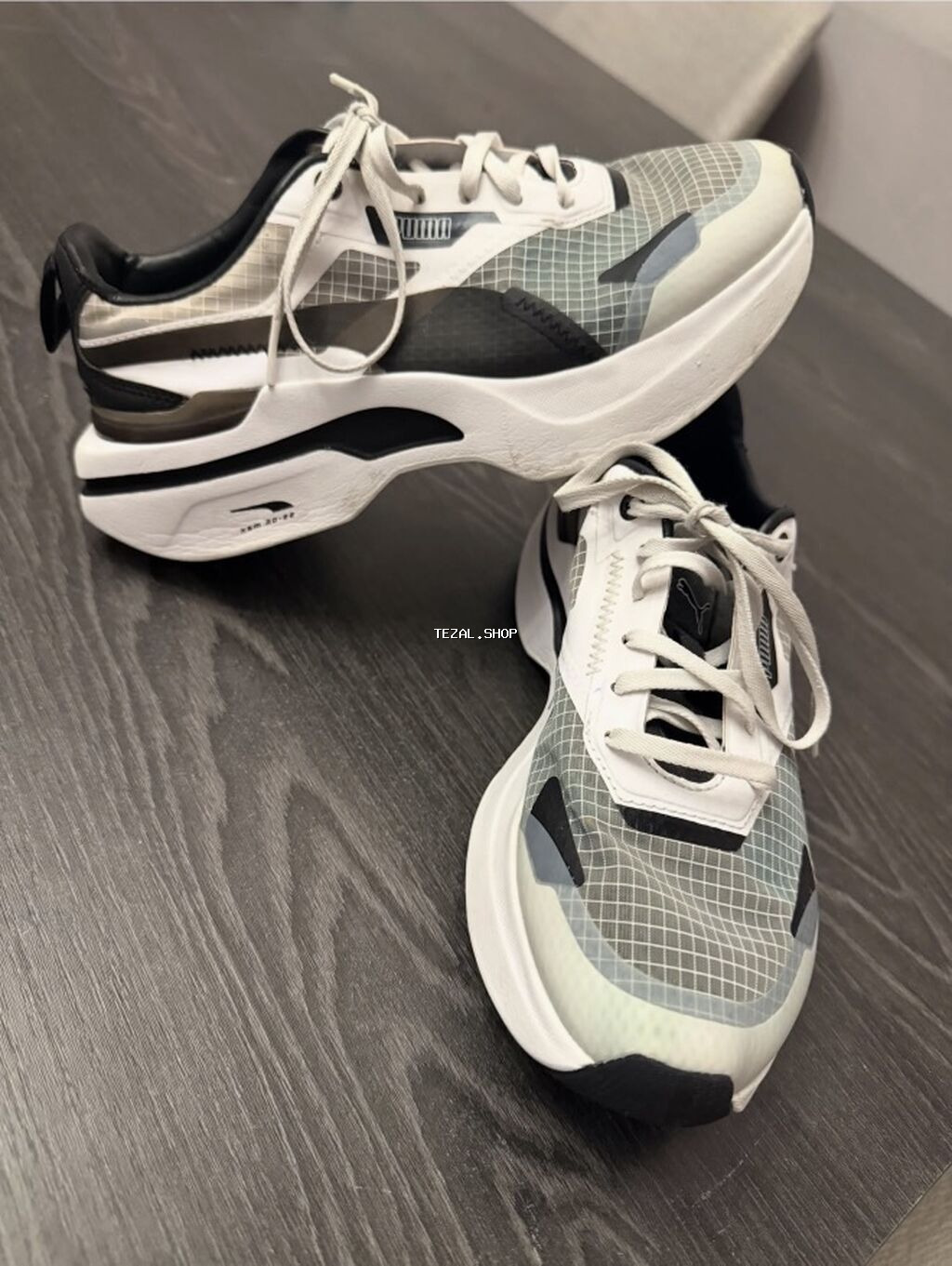 PUMA kişi/kadın idman ayaqqabısı. Yeni veziyyetde, çox az geyinilib - şəkil 3