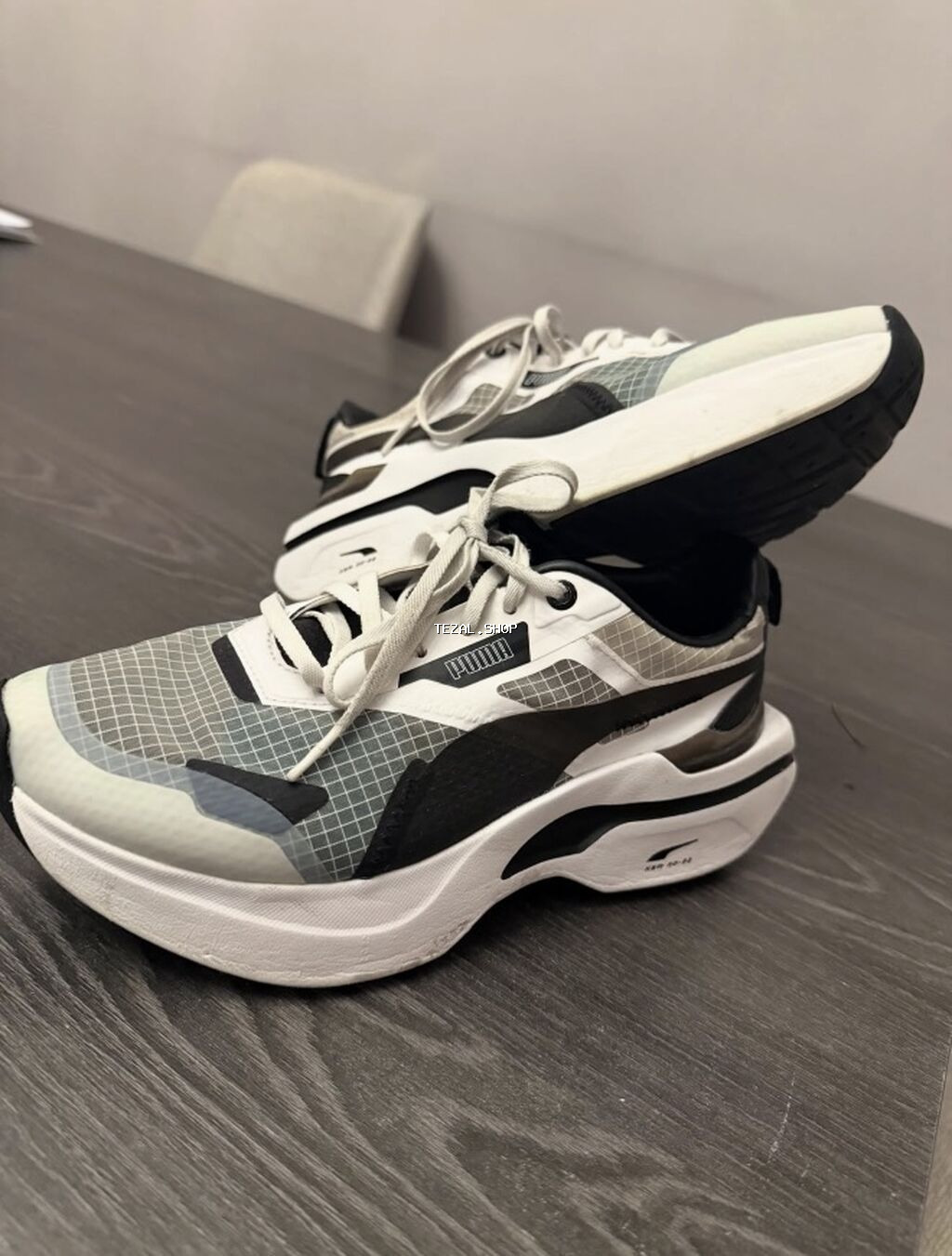 PUMA kişi/kadın idman ayaqqabısı. Yeni veziyyetde, çox az geyinilib - şəkil 4