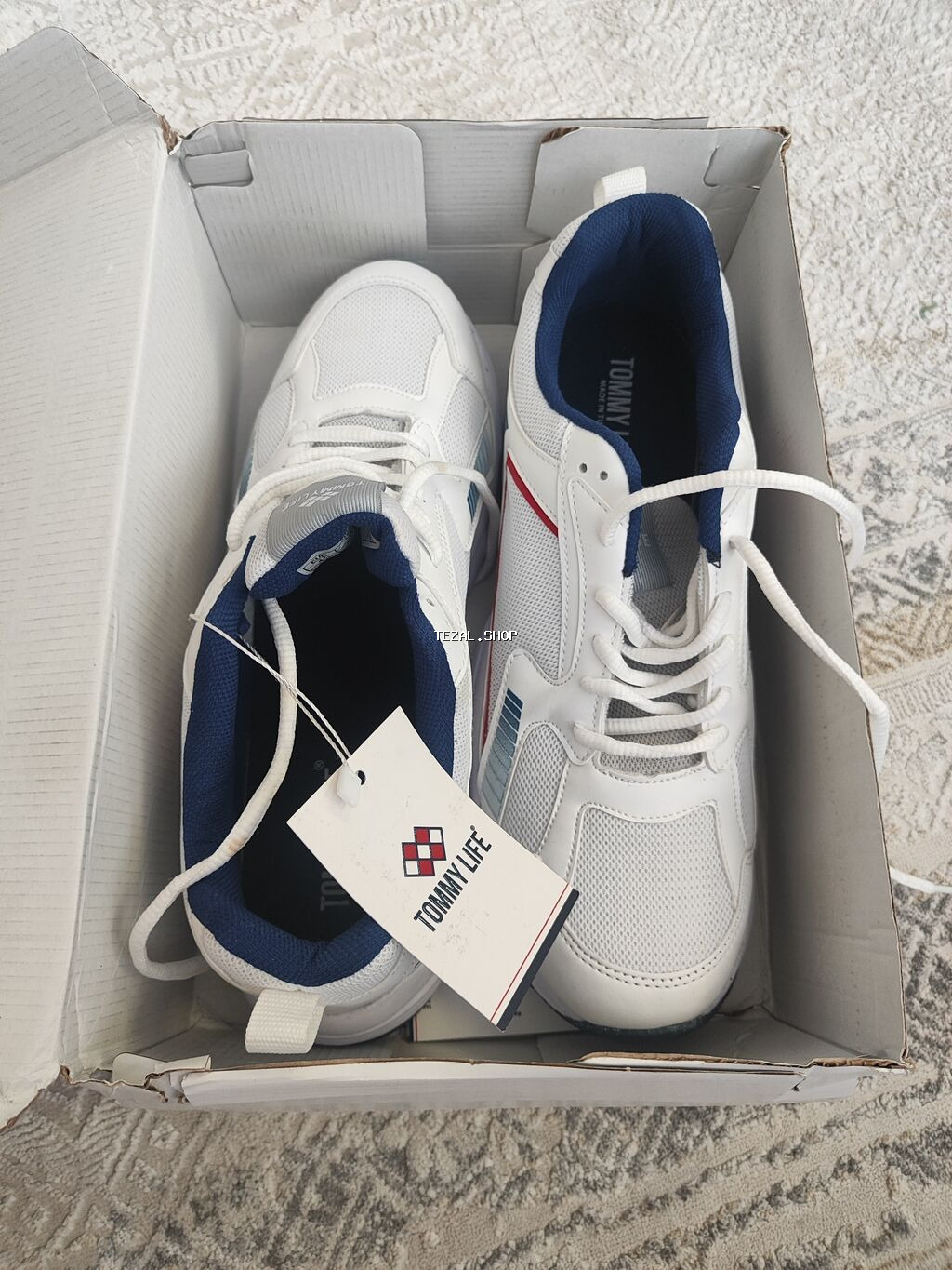 Tommy Life kişi idman ayaqqabısı.evdə yoxlamaq üçün geyinilib.etiketi - şəkil 3